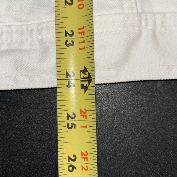 Eddie Bauer women’s white long sleeve button down jean jacket size XL - Picture 4 of 7